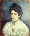 コリーナ・ロメウの肖像 1902年 パブロ・ピカソ